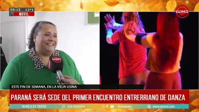 Comienza en Paran&aacute; el primer Encuentro Entrerriano de Danza